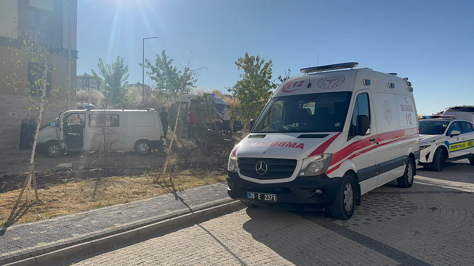 Eskişehir’de trafik kazası sonrası gergin anlar yaşandı
