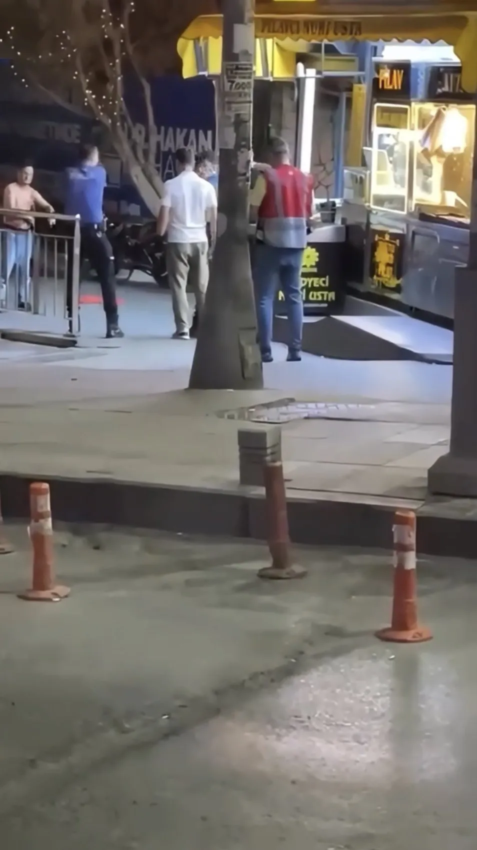 Bahçelievler sokaklarında gergin anlar