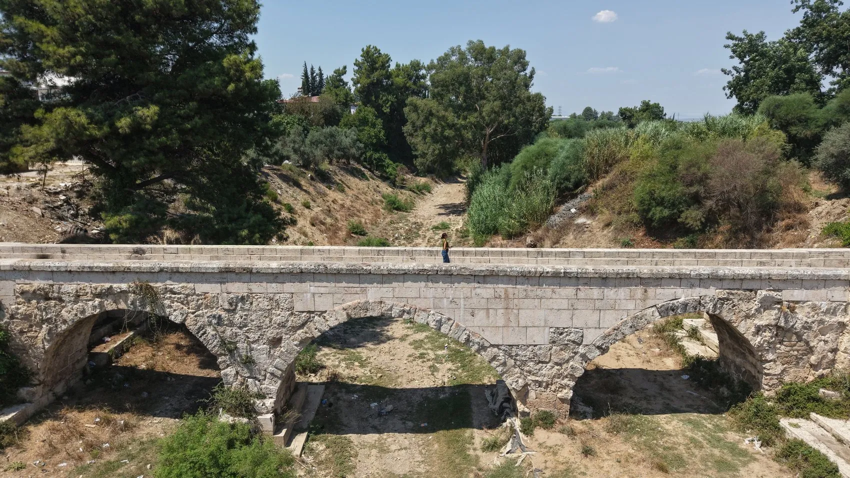 Roma su yolu, Selçuklu köprüsü oldu; 800 yıldır ayakta