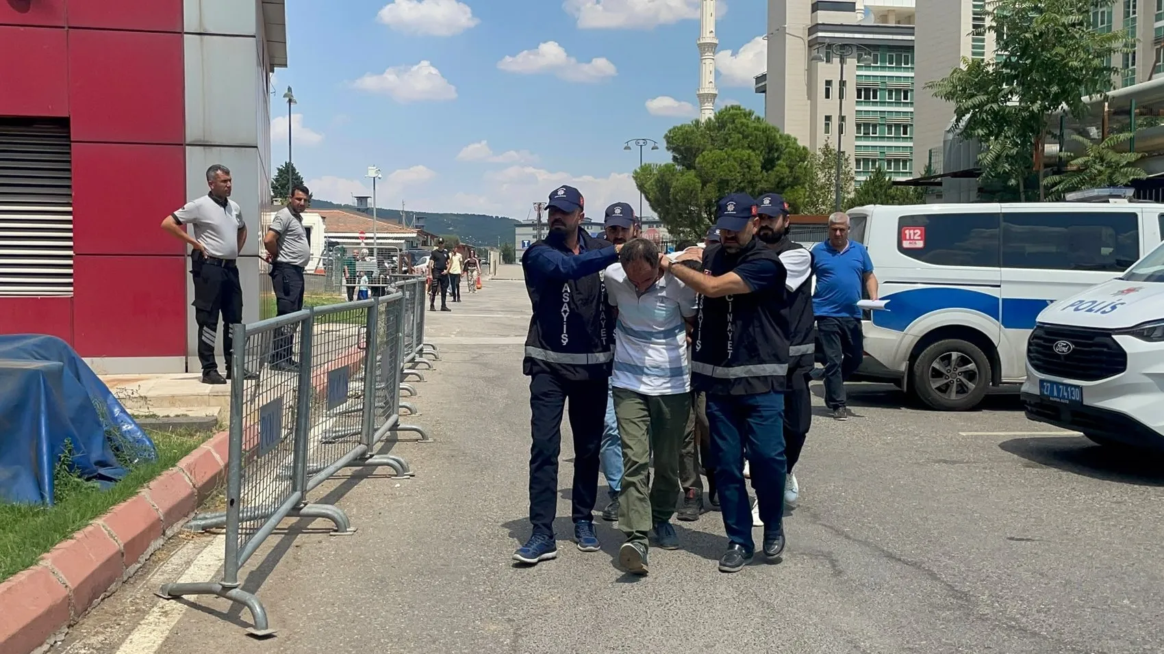 Gaziantep’teki vekil saldırısında beş kişi adliyeye çıkarıldı