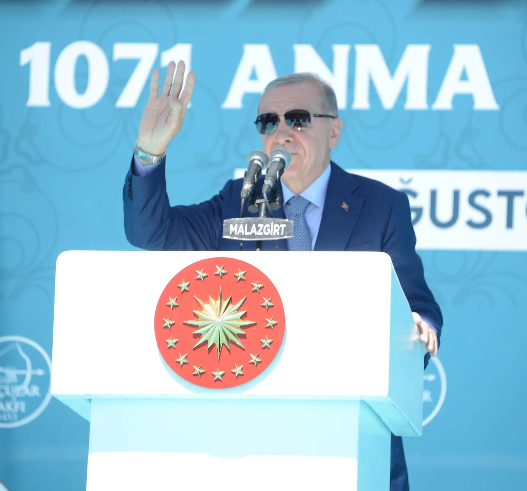 Erdoğan Malazgirt'te Türkiye'nin önünü kimse kesemez