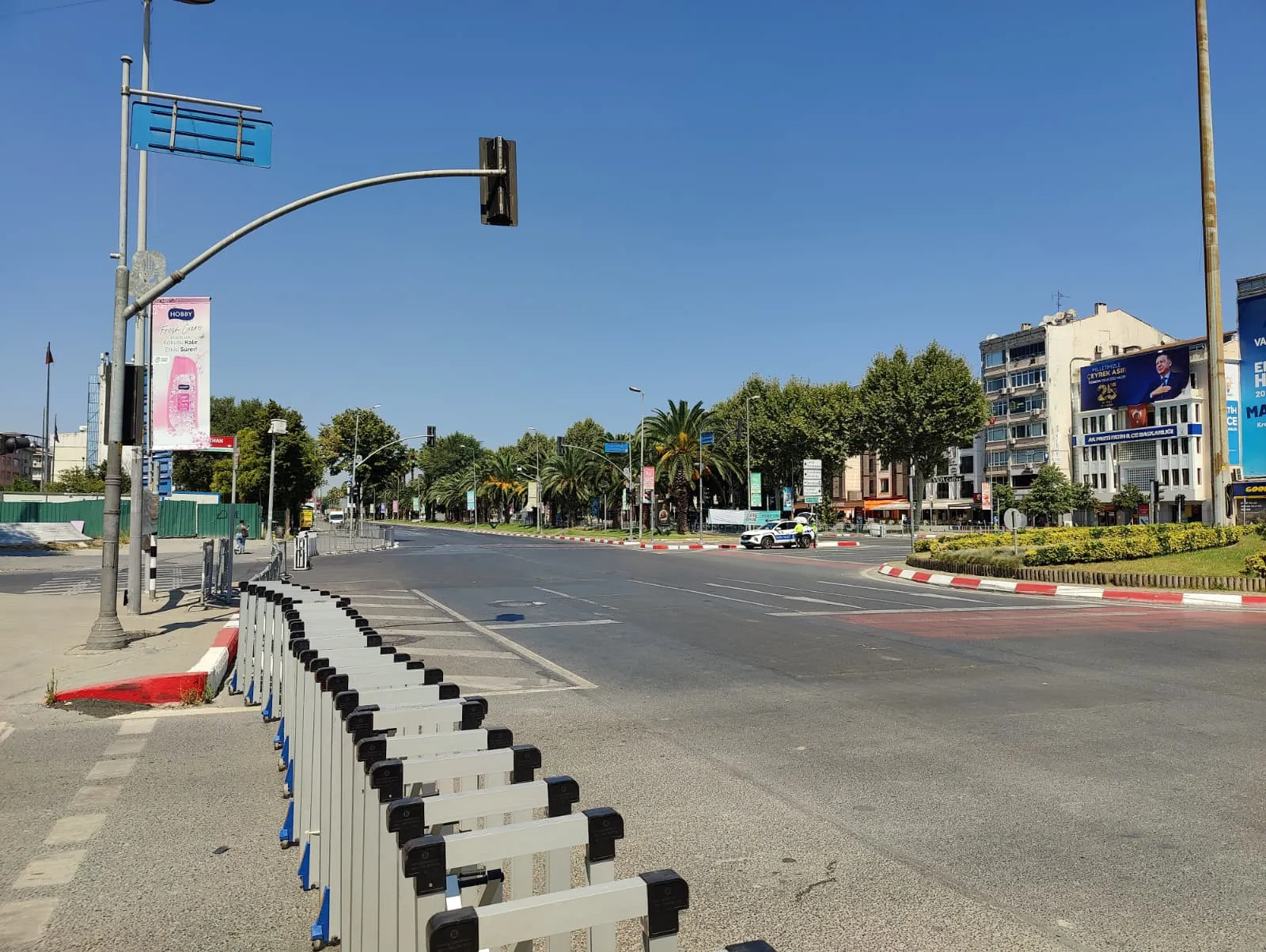 Vatan Caddesi bugün trafiğe kapalı