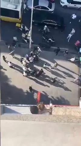 Polisten kaçan sürücü kaza trafiğine takılınca yakayı ele verdi