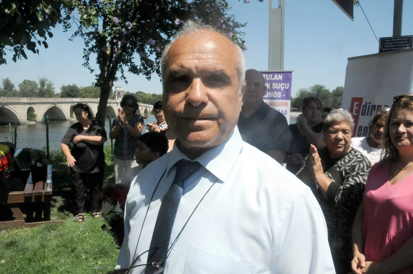 Edirne’de Roman soykırımı kurbanları Meriç Nehri kıyısında anıldı