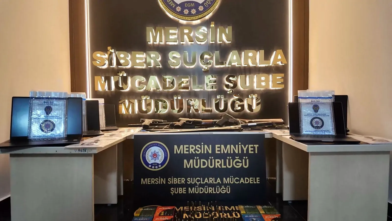 Mersin merkezli yasa dışı bahis çetesine ağır darbe