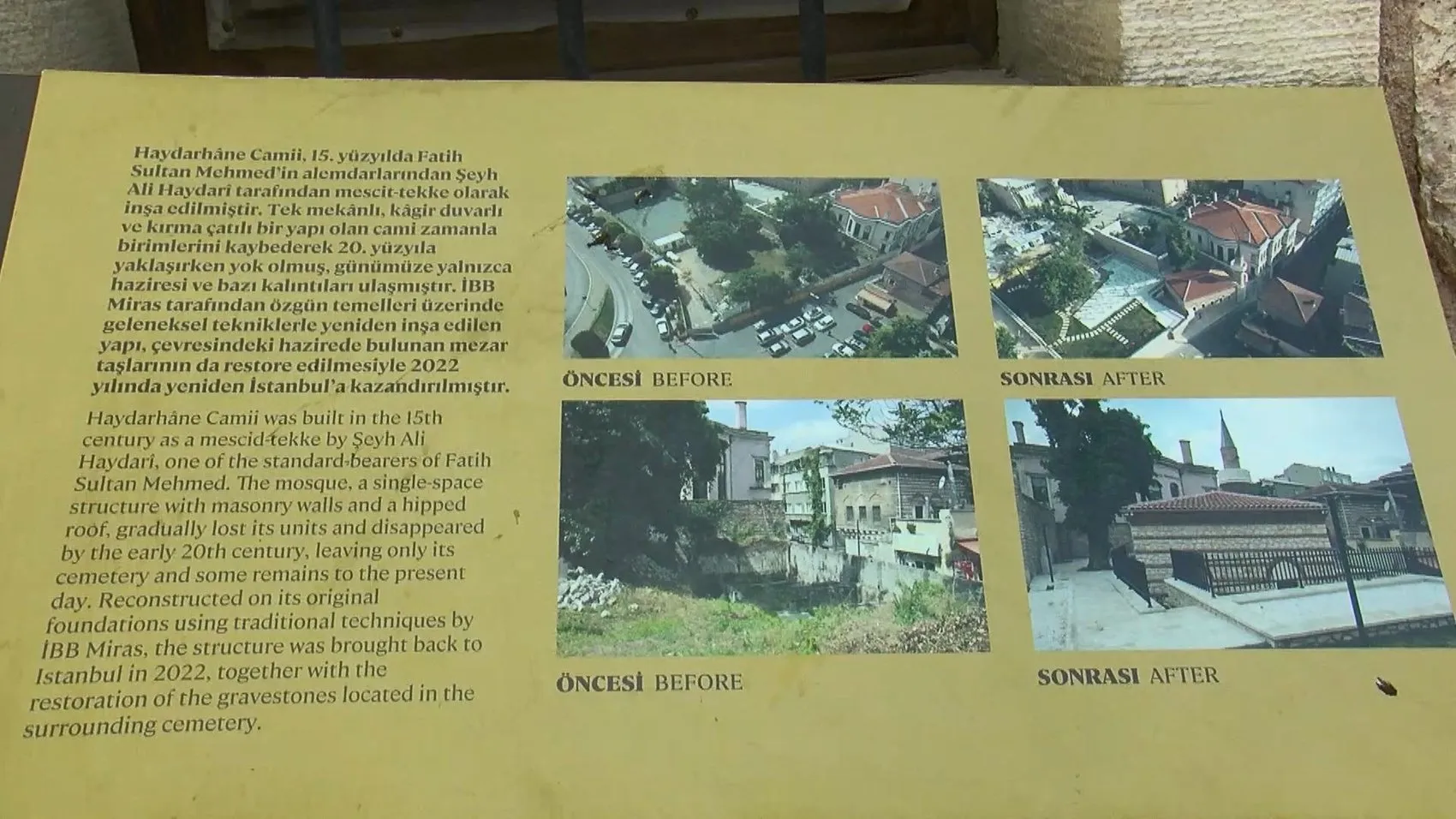 Fatih’te tarihi mezarlığa saldırı