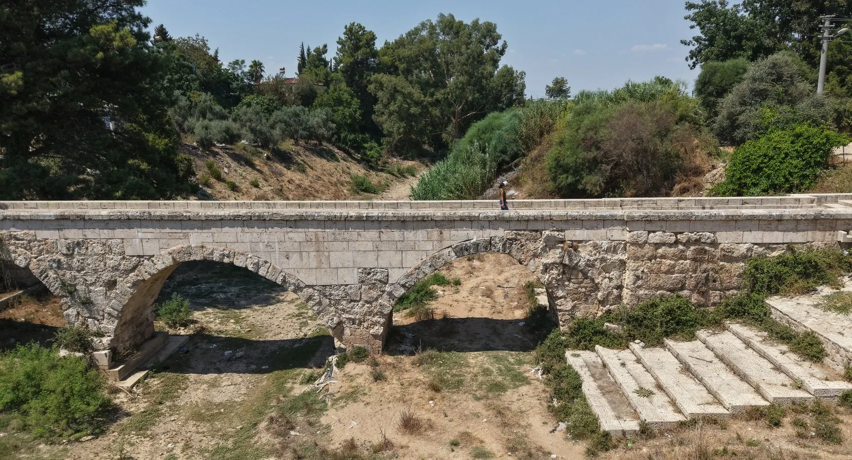 Roma su yolu, Selçuklu köprüsü oldu; 800 yıldır ayakta