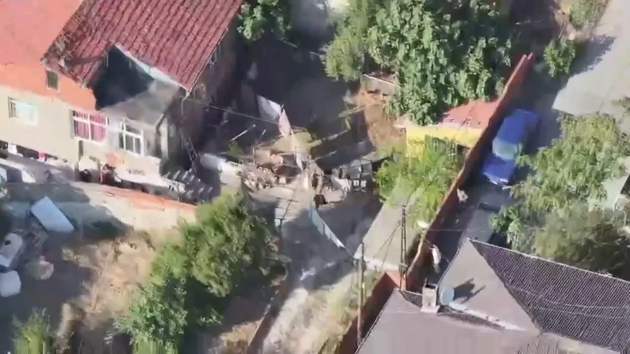 Maltepe'de 15 yıl hapis cezası olan firari havadan izlenerek yakalandı