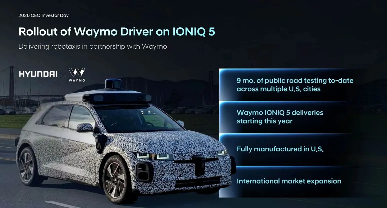 Hyundai tarihi verdi: 2028’de gelişmiş otonom sürüşe geçiyor