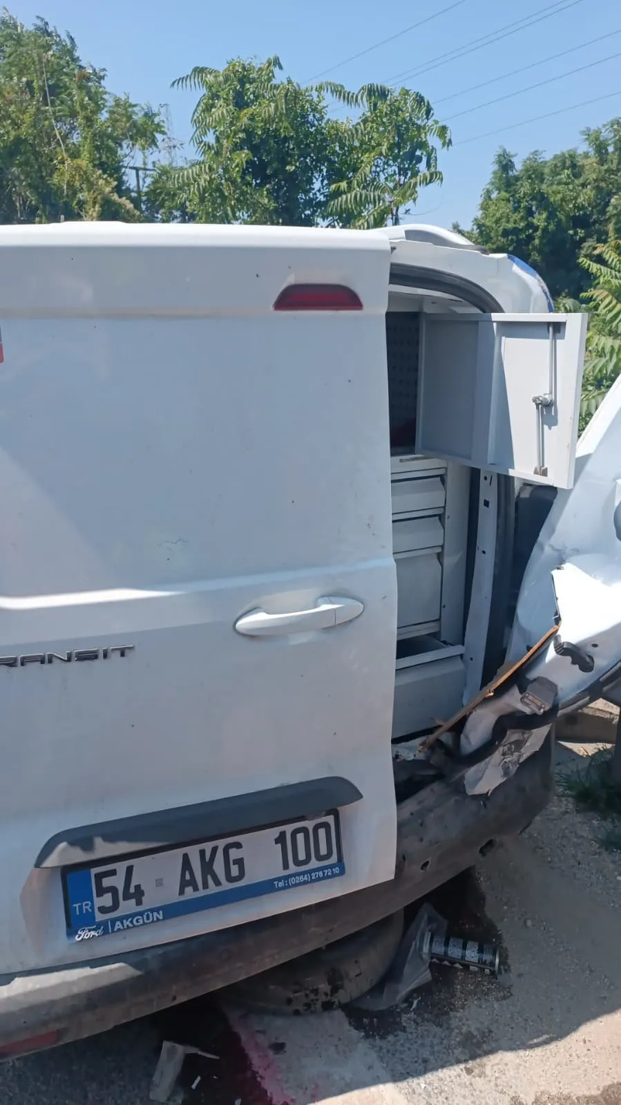 Sakarya'da feci kaza Uzman onbaşı hayatını kaybetti