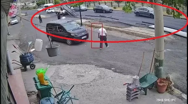 Diyarbakır Silvan yolunda ani fren tehlikesi