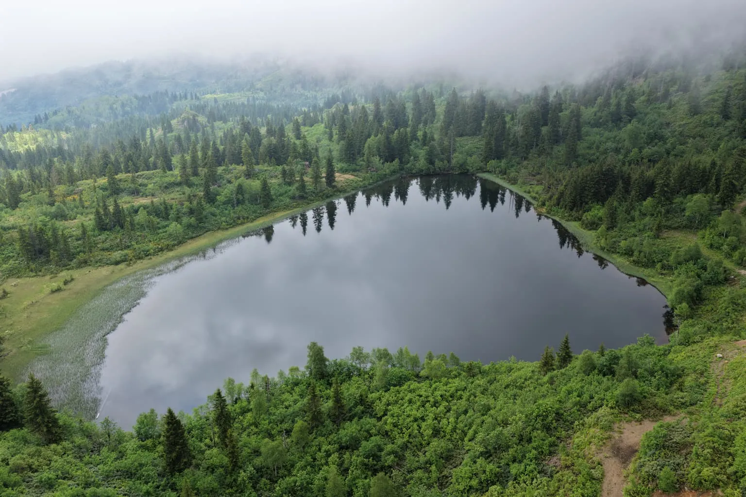 Artvin’in gizli kalmış üçüncü Karagöl’ü keşif bekliyor