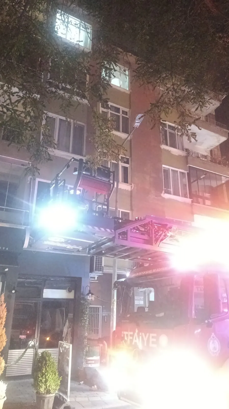 Samsun Bafra'da şüpheli balkon ölümü