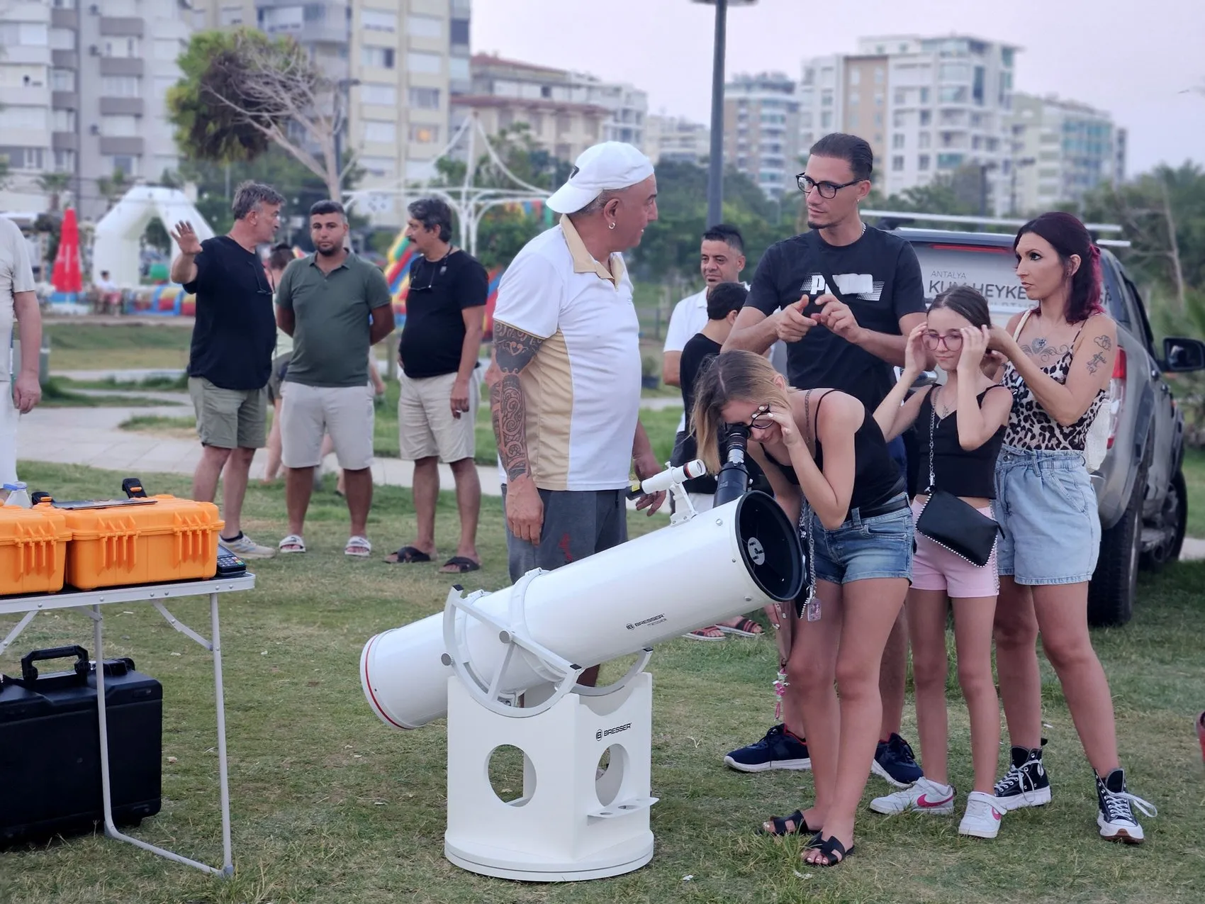 Antalya’da Turizmde Yeni Ufuk Astro Safari Karavan ile Gökyüzü Turistlerle Buluşuyor