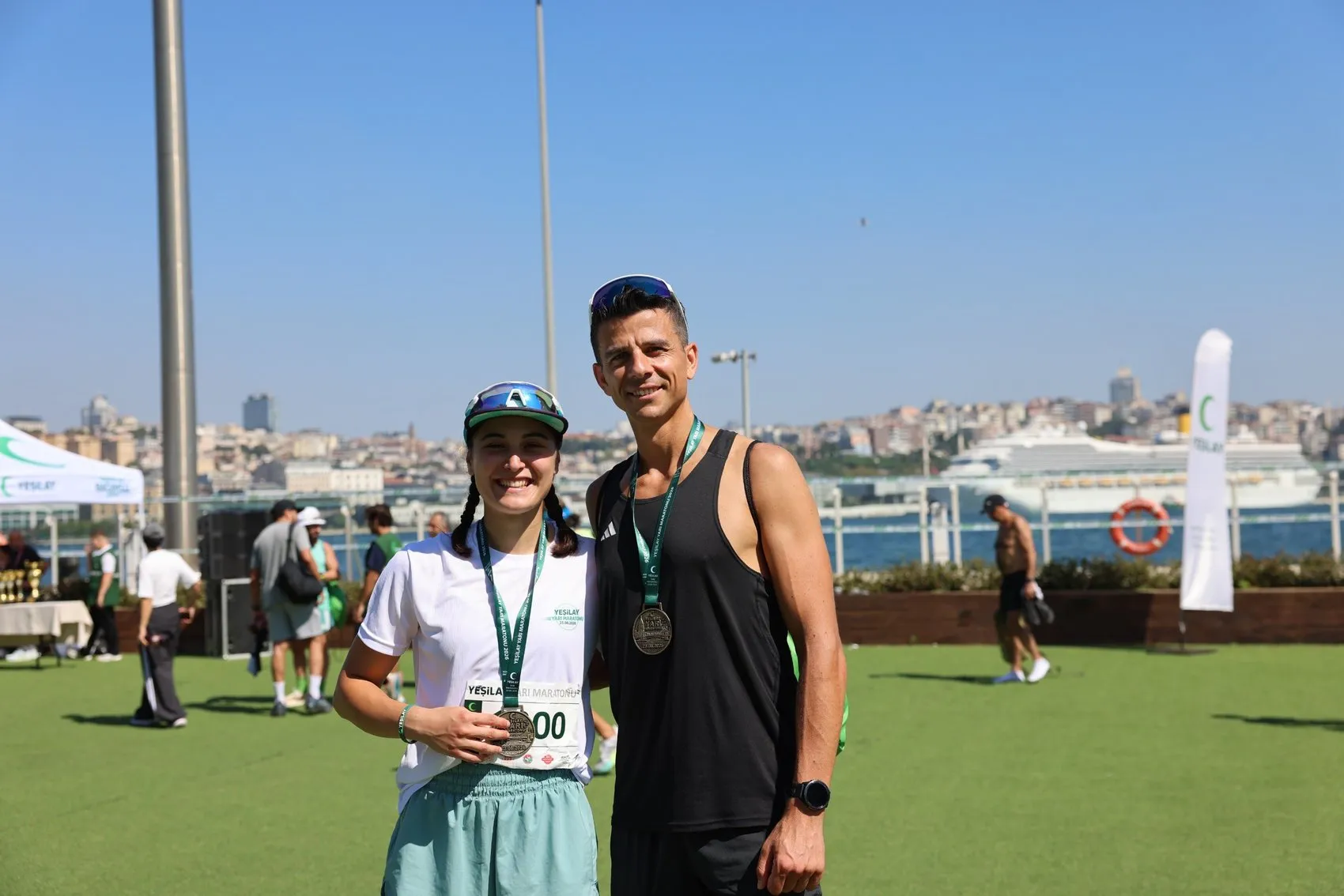 İstanbul’da bağımlılığa karşı ilk yarı maraton koşuldu