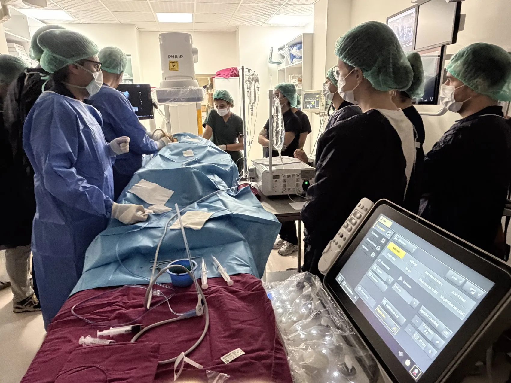 Eskişehir'de sağlıkta dünya markası Romanyalı doktorlar ablasyonu Türk hekimlerden öğrendi