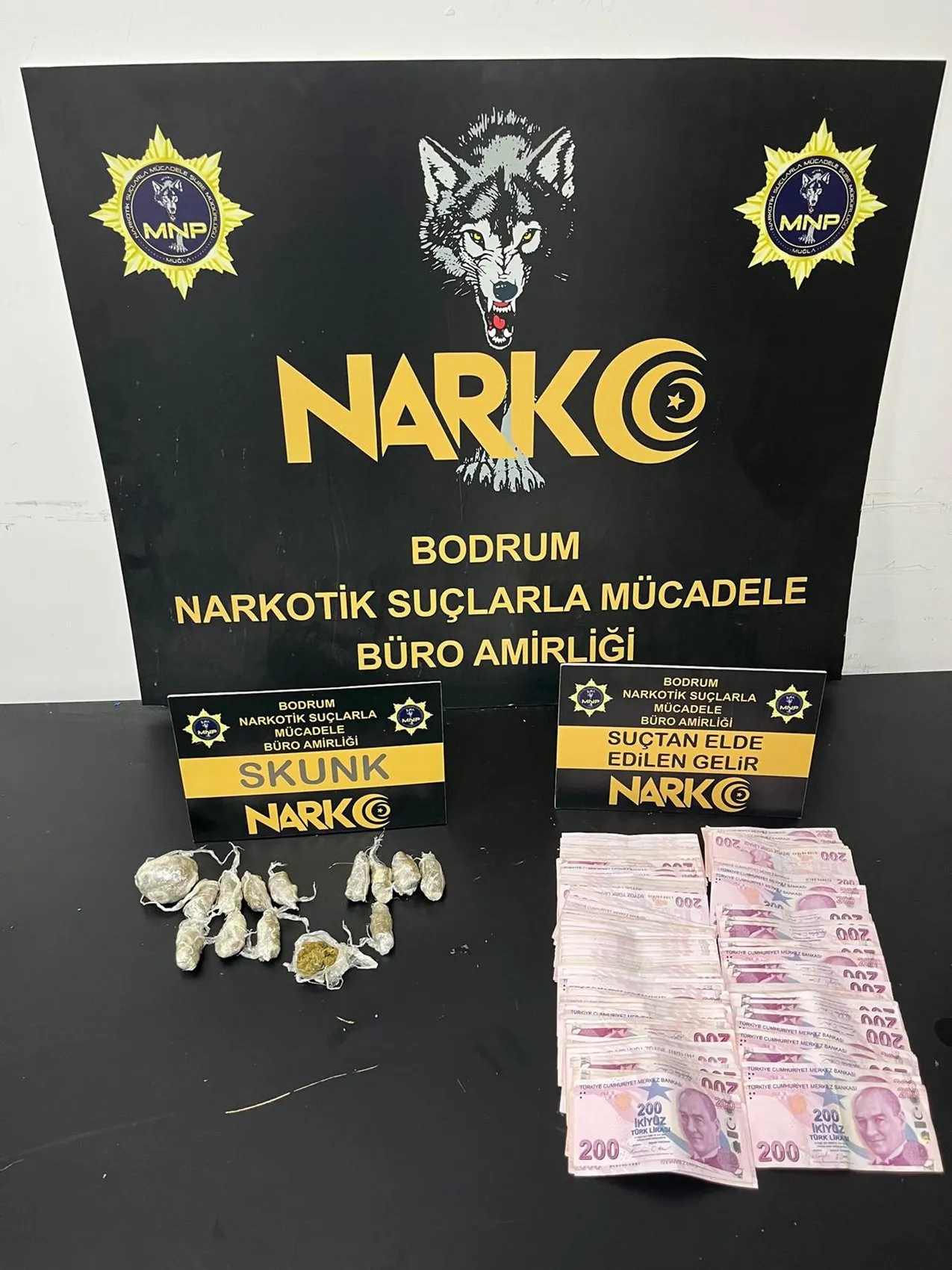 Bodrum polisi zehir tacirlerine geçit vermedi