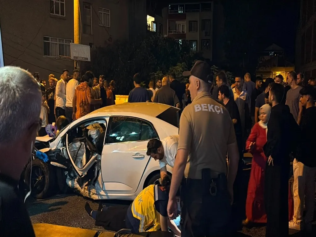 Orhangazi kavşağında kırmızı ışık ihlali faciaya yol açtı
