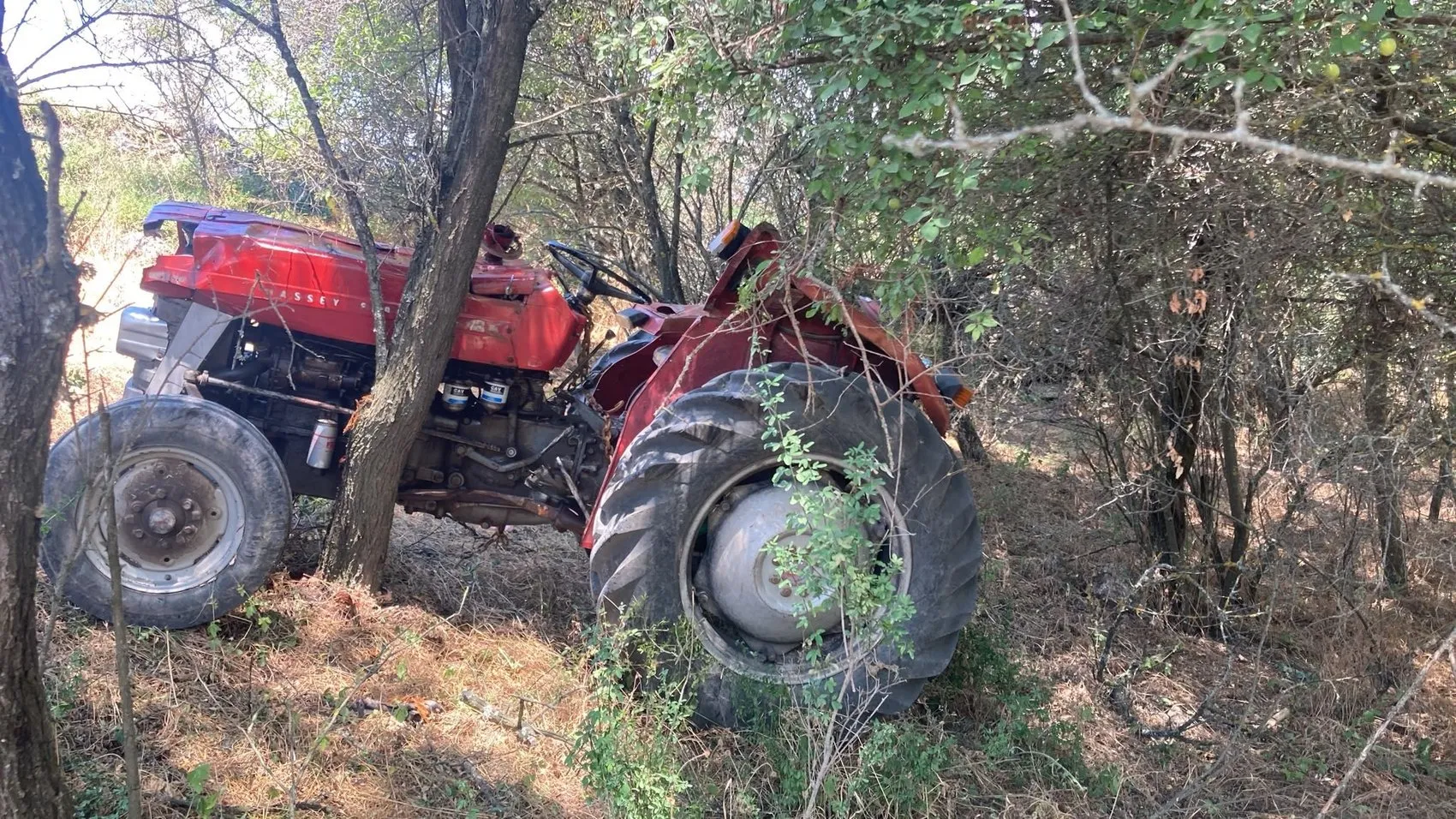 Kütahya'da traktör kazası sonucu Kıbrıs gazisi hayatını kaybetti