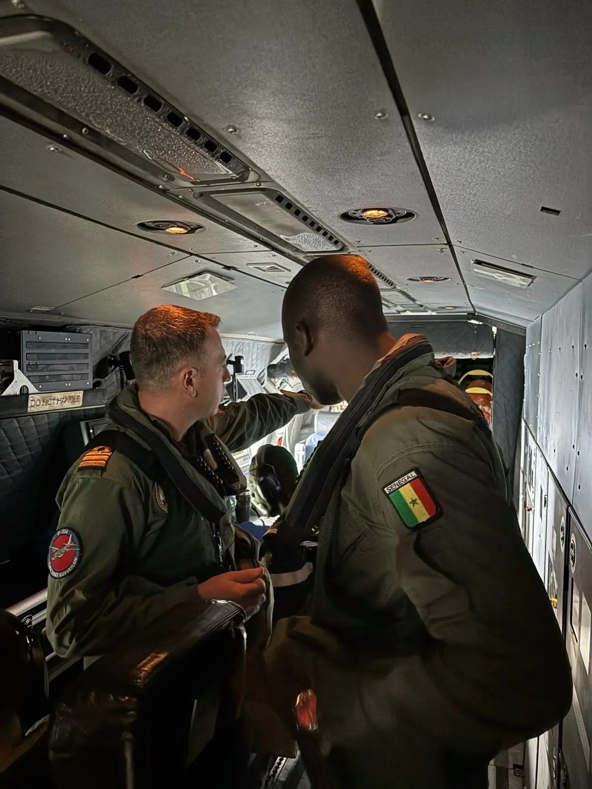 Türk askerinden Senegal semalarında stratejik destek uçuşları
