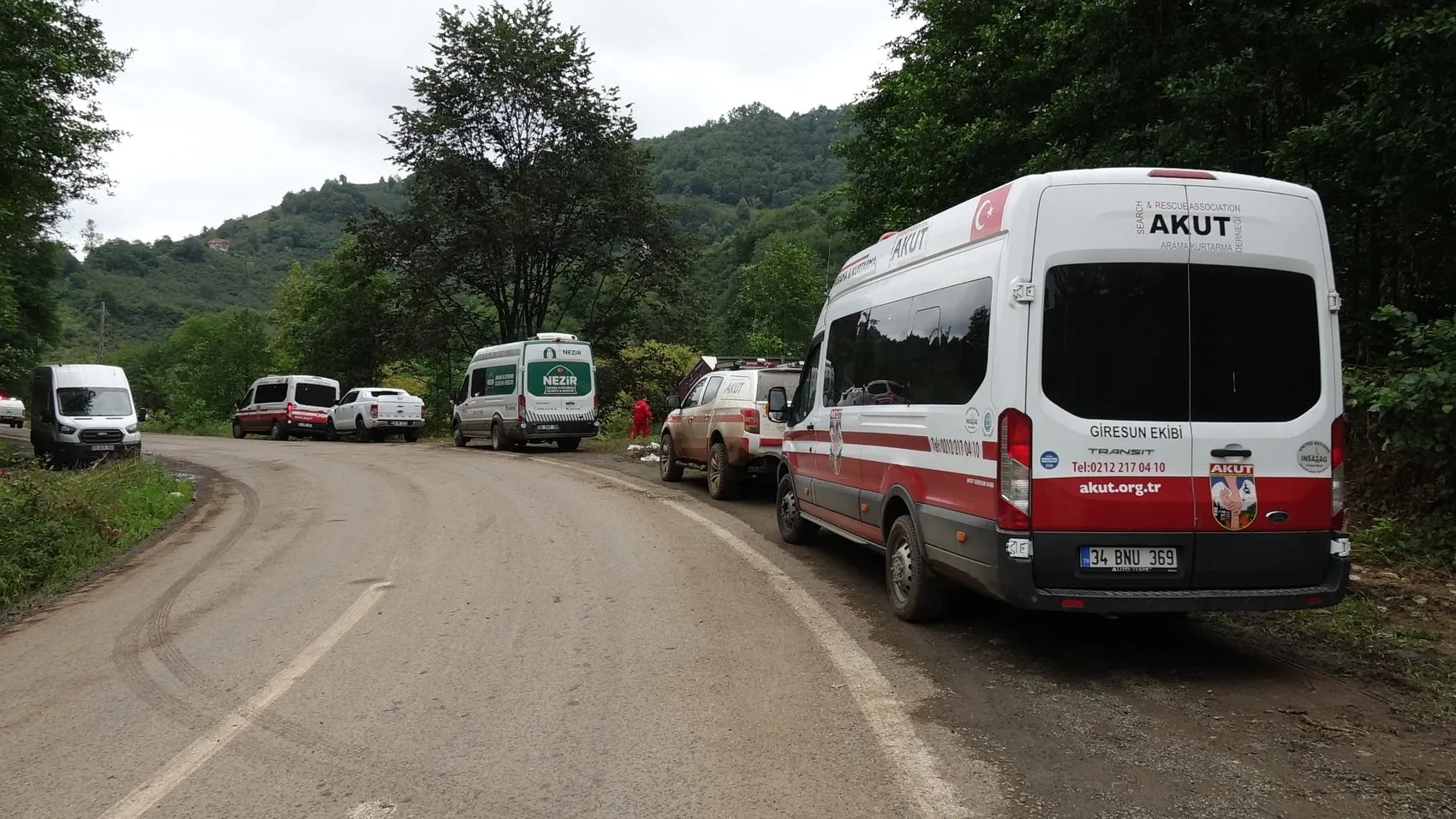 Giresun'da sel sularına kapılan iki kişiden hala haber yok