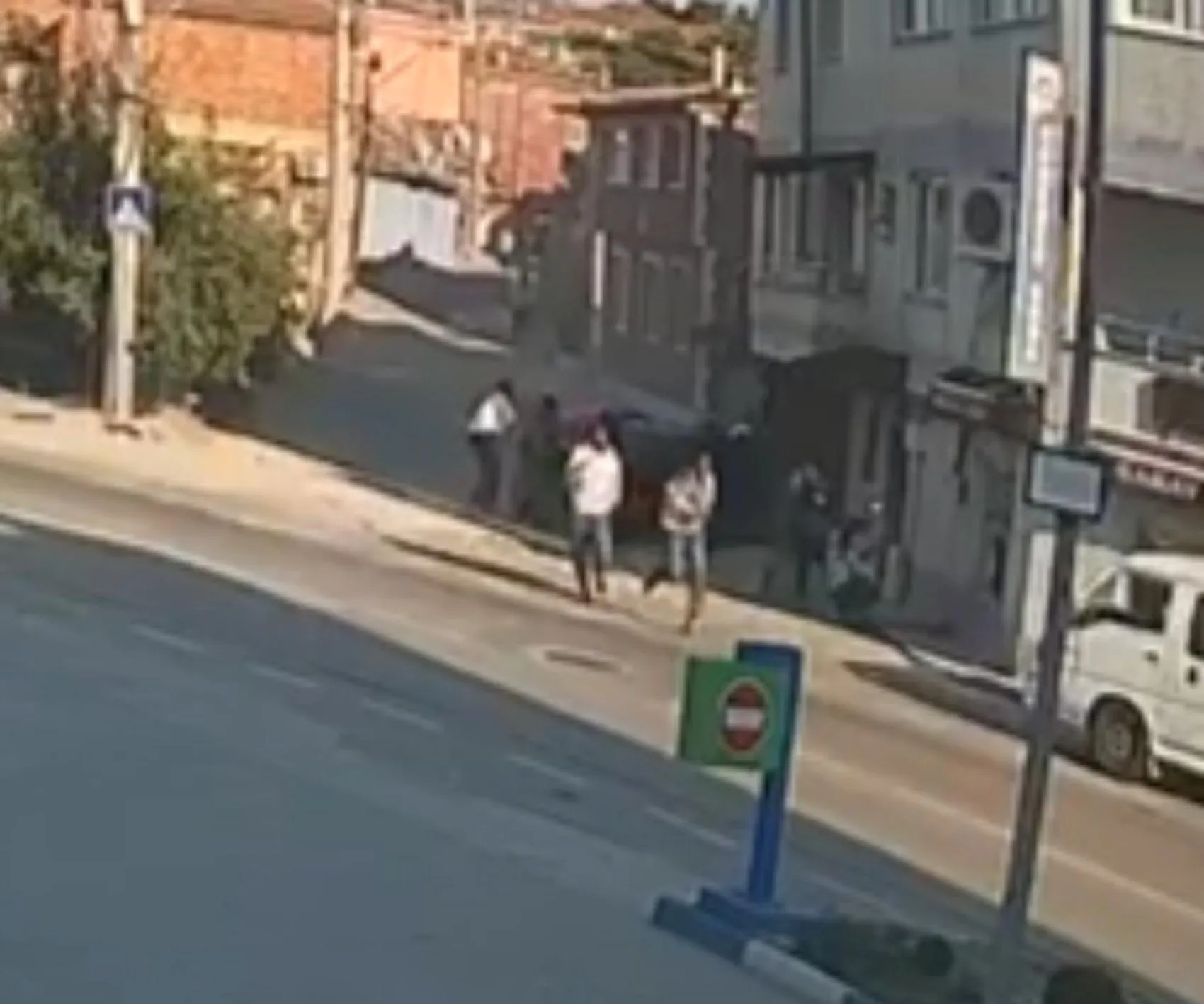 Edirne'de polisten kaçan göçmen araçları kaza yaptı