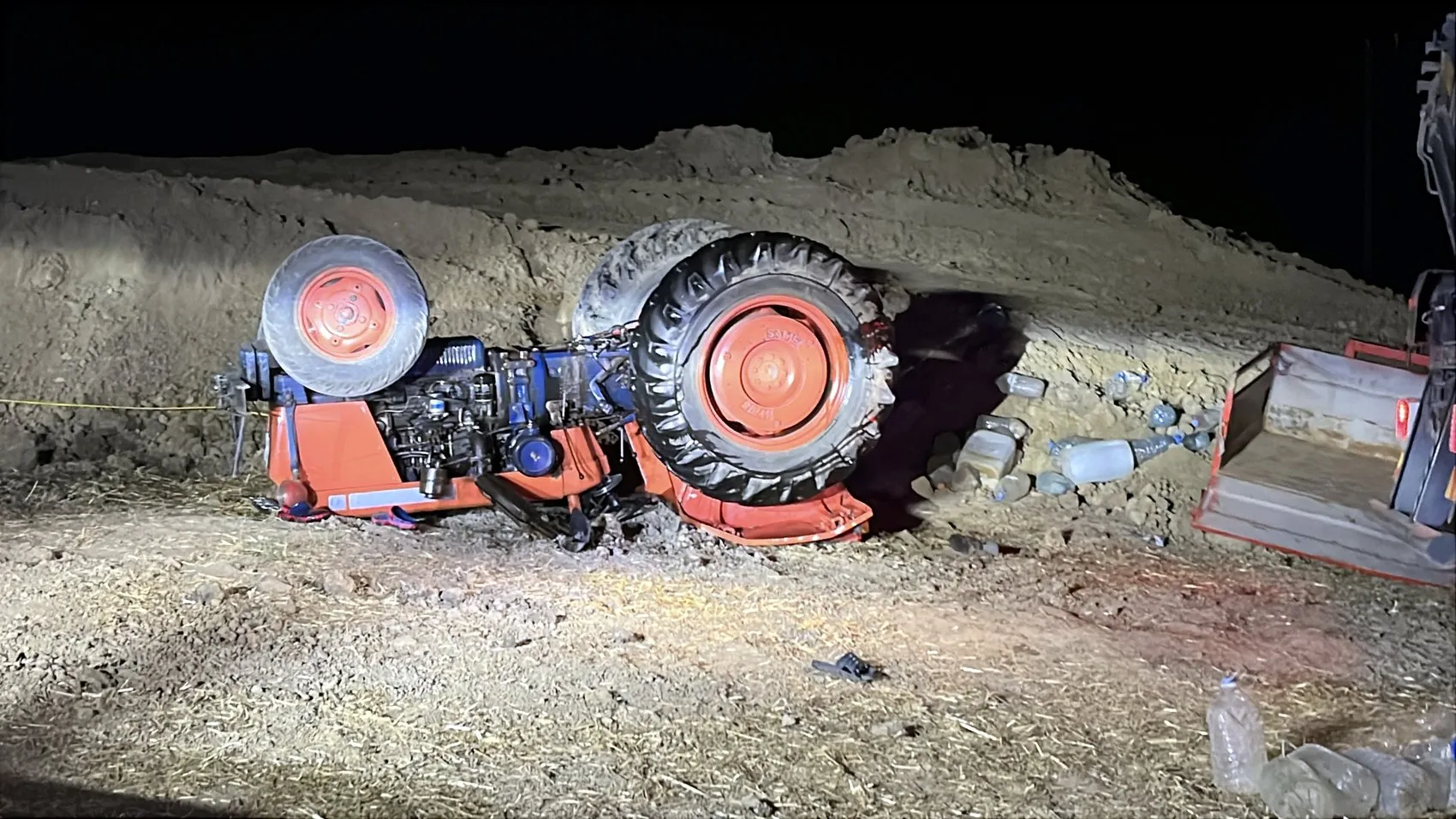 Edirne’de traktör faciası Bir çift hayatını kaybetti