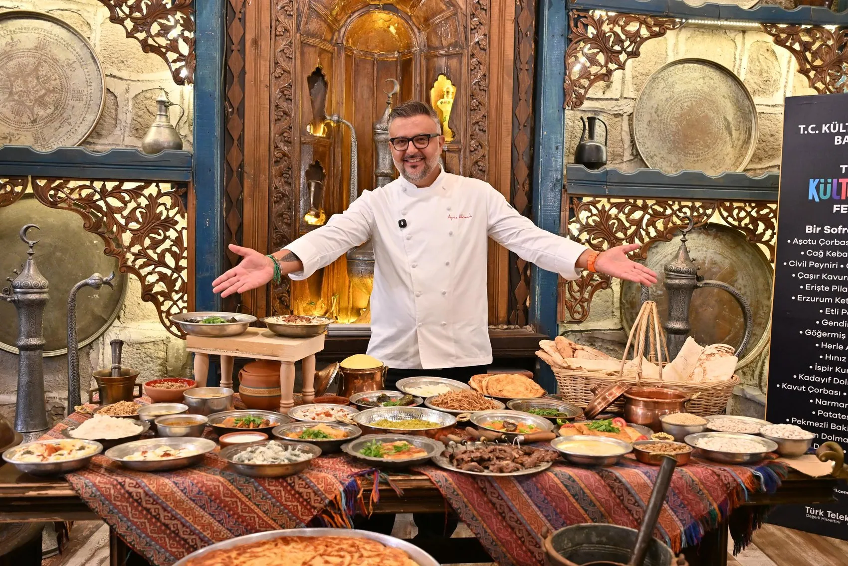Türkiye'nin ünlü şefleri Erzurum sofrasına hayran kaldı