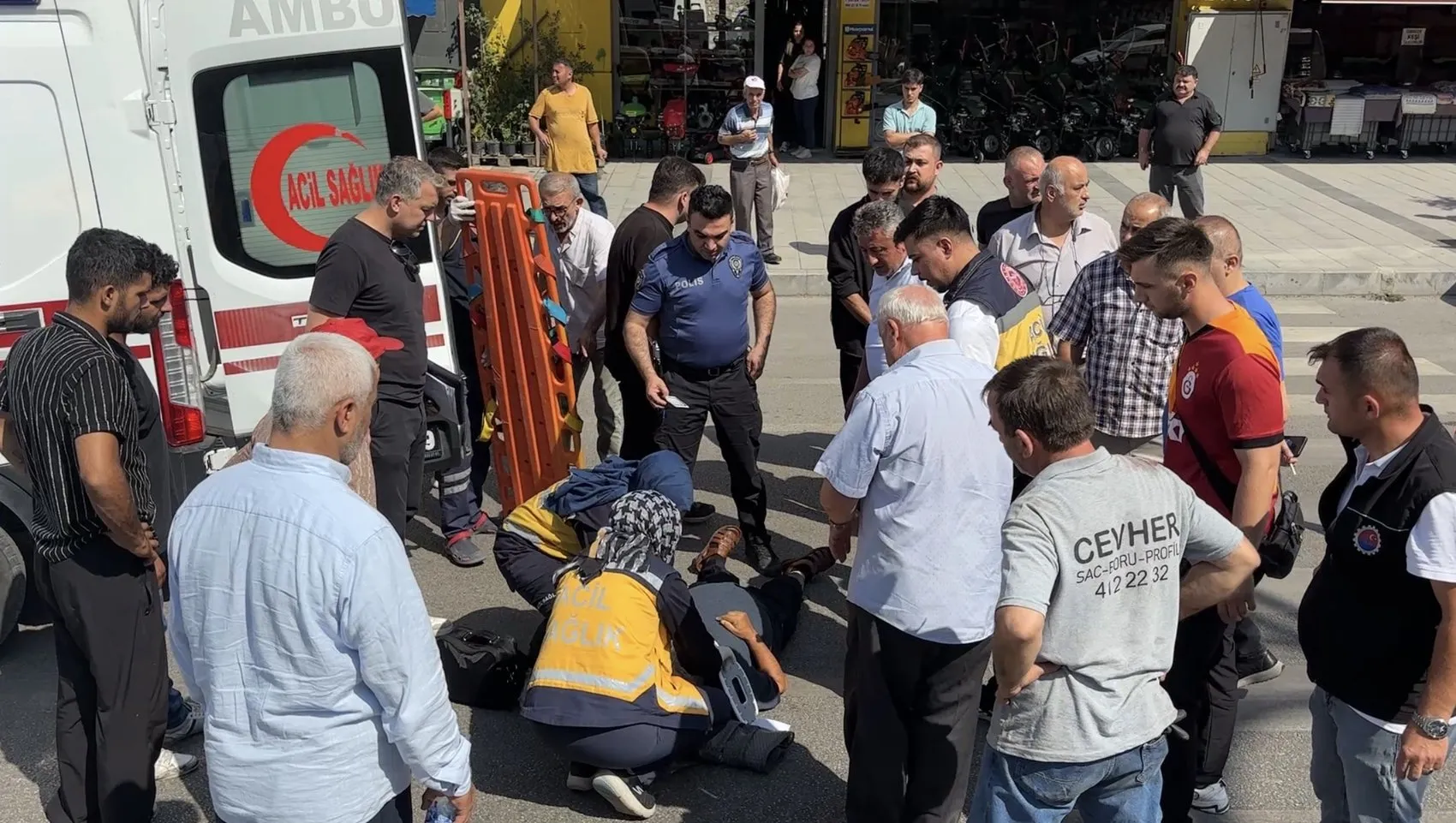 Karabük’te yaya geçidinde kaza 77 yaşındaki adama otomobil çarptı