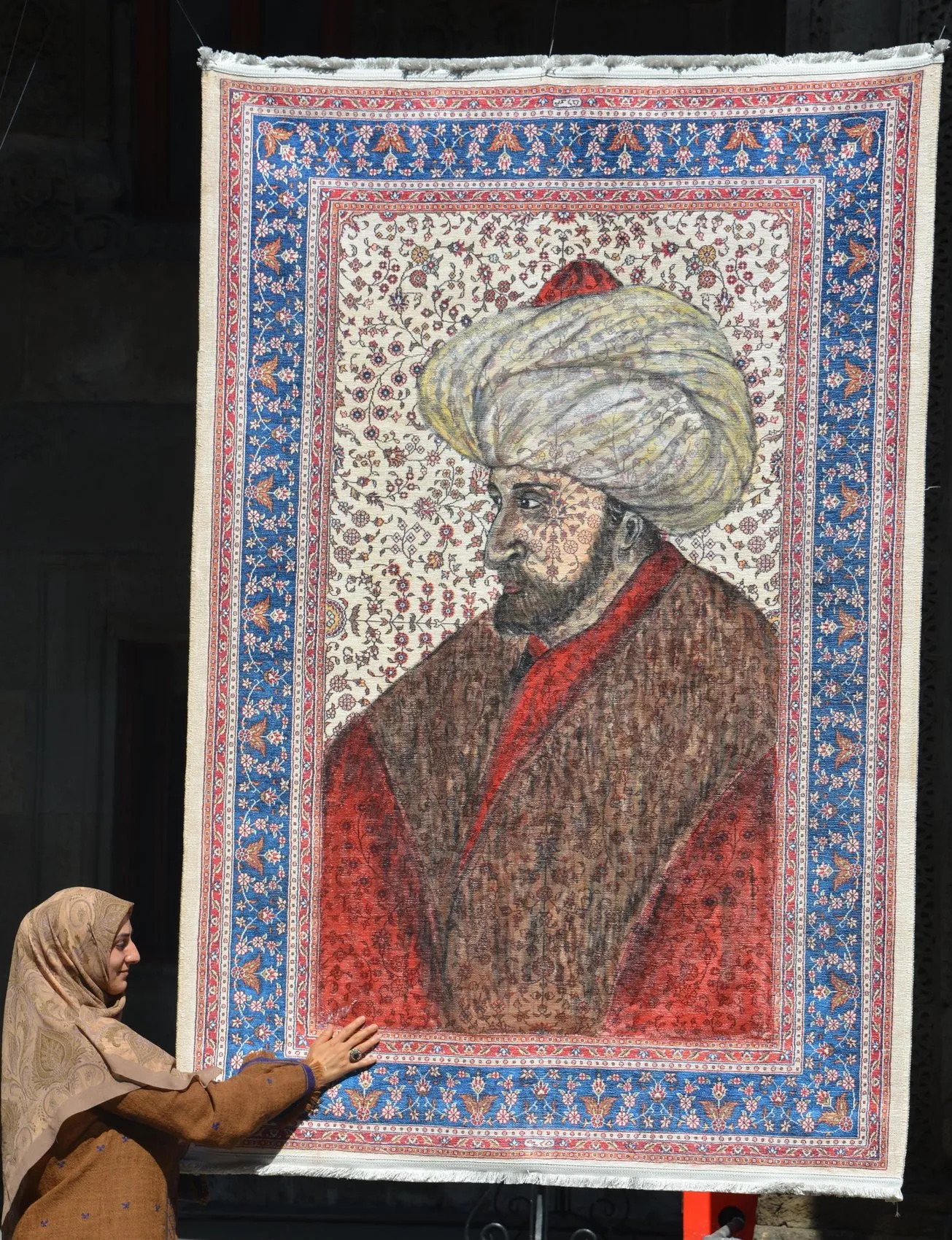 Erzurumlu öğretmenin kilim üzerindeki sanatsal yolculuğu