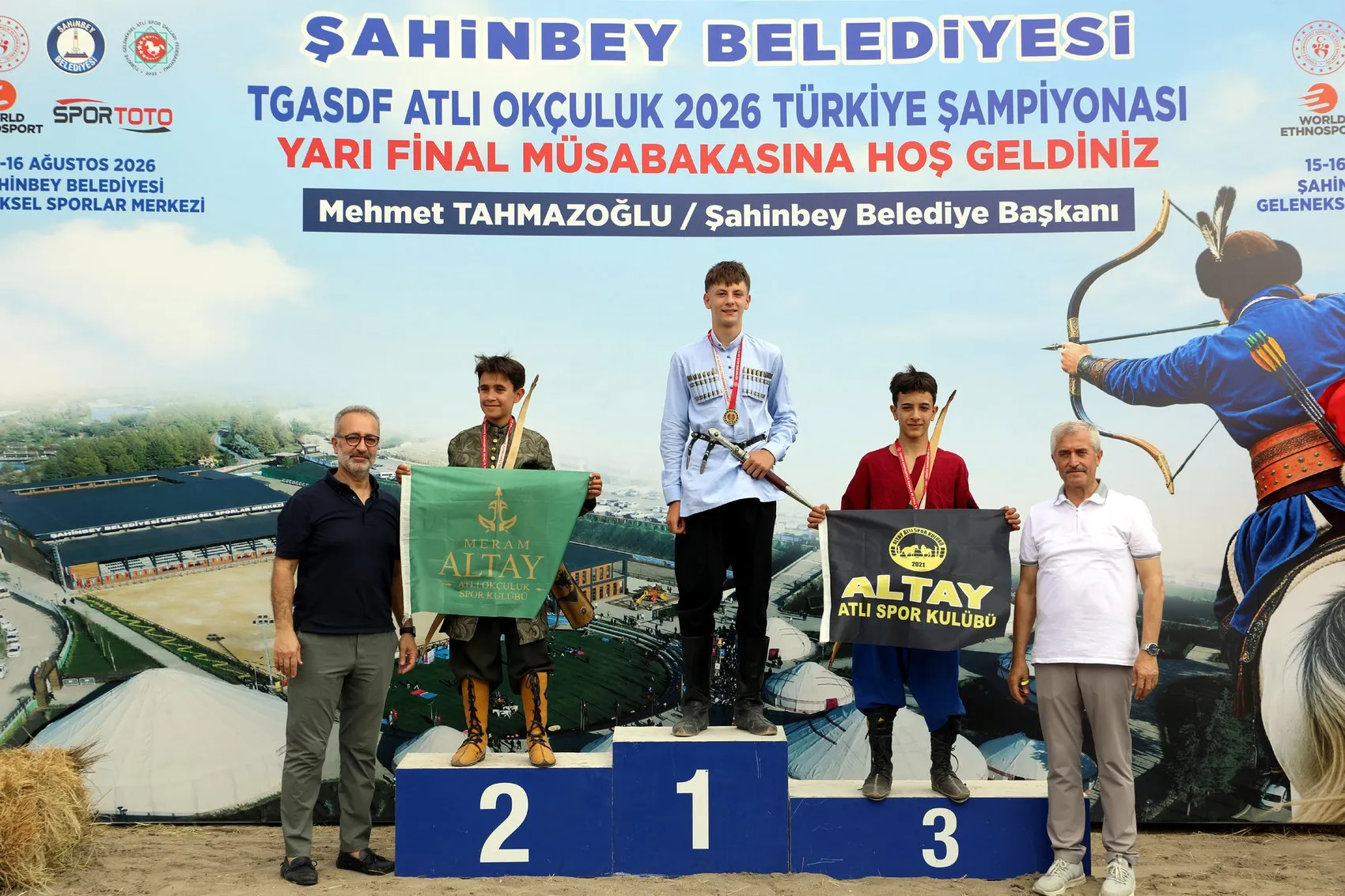 Gaziantep geleneksel spor tutkunlarını ağırladı