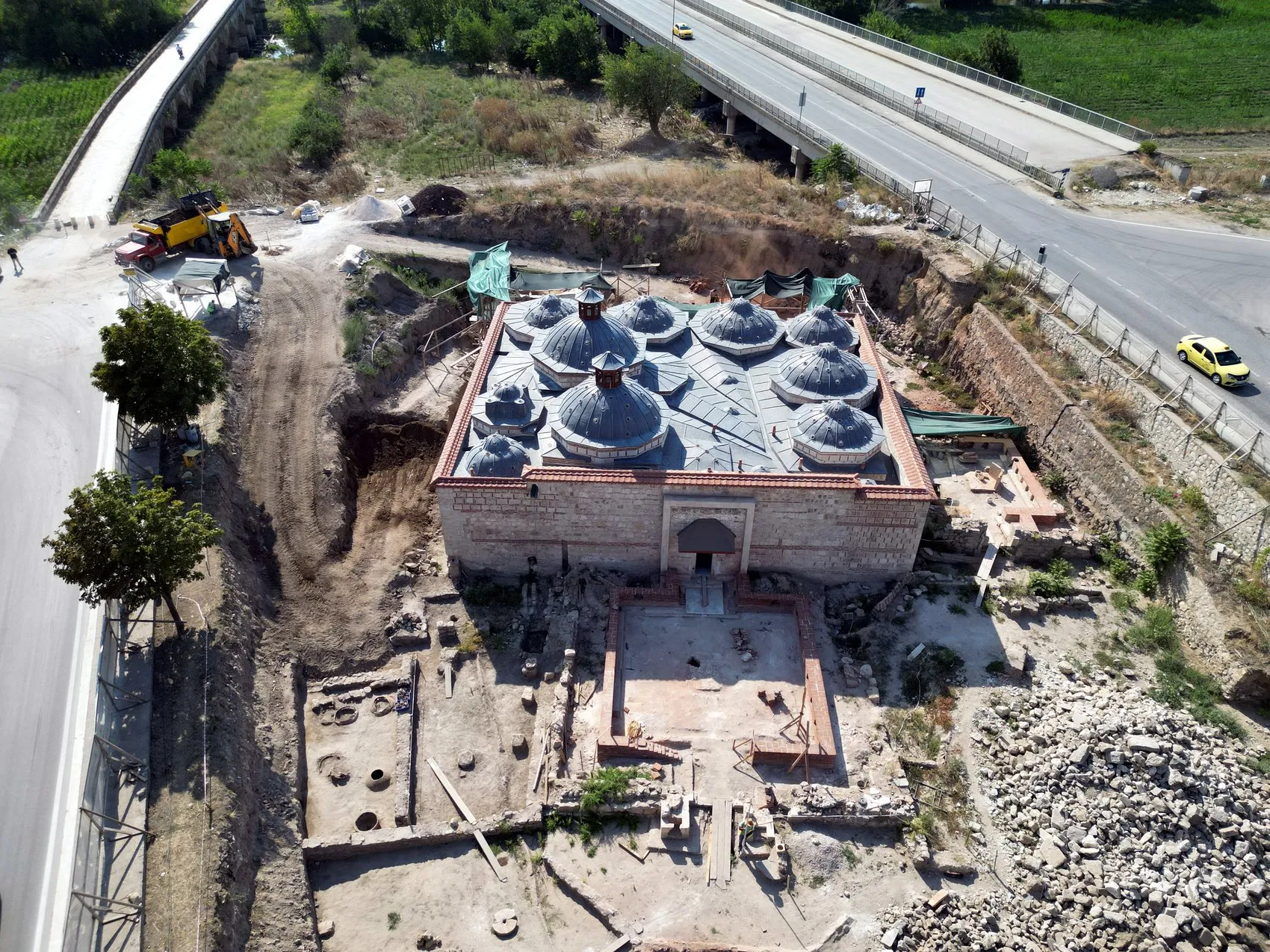 Edirne’nin tarihi hamamı harabe olmaktan kurtuluyor