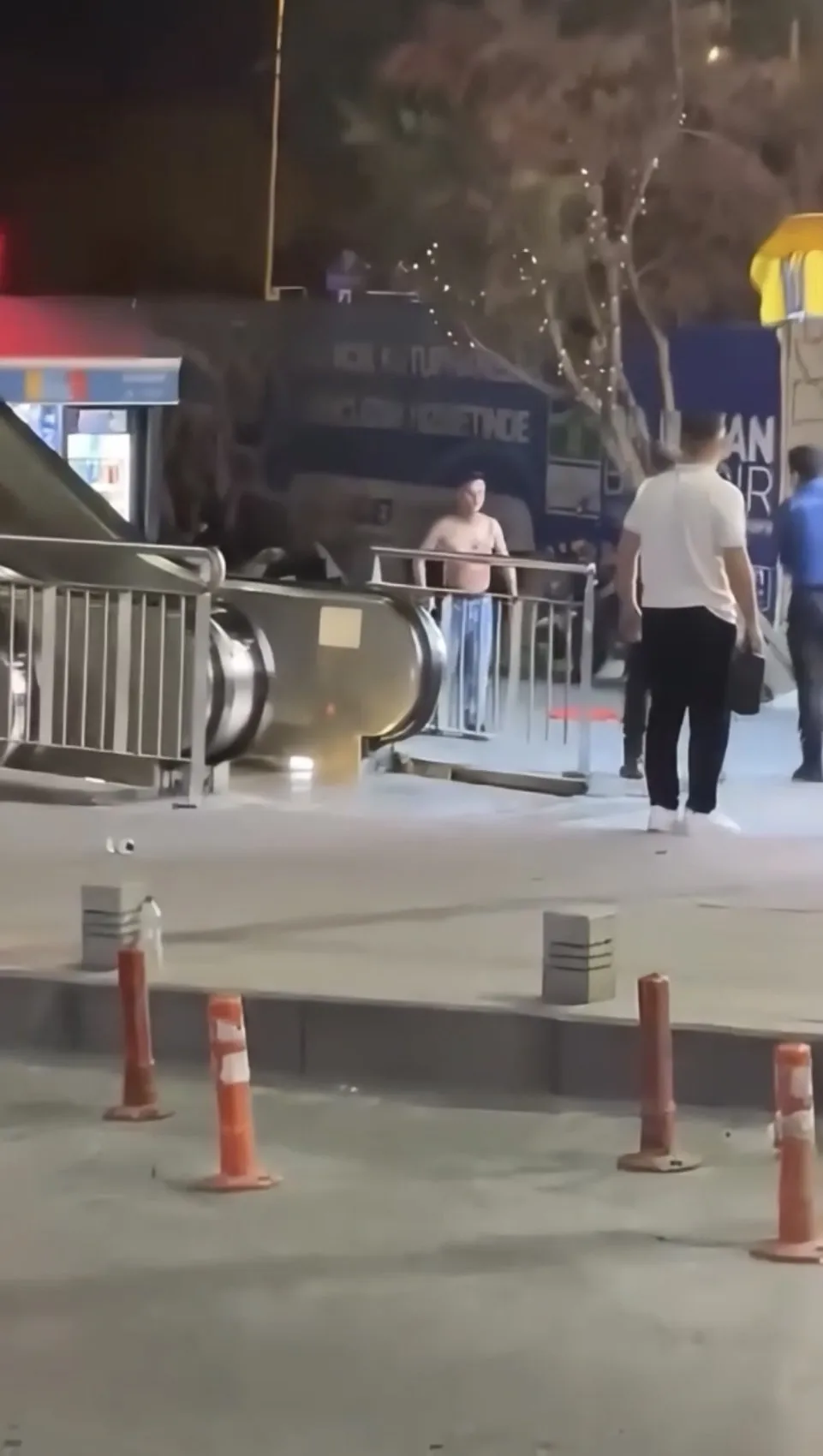 Bahçelievler sokaklarında gergin anlar