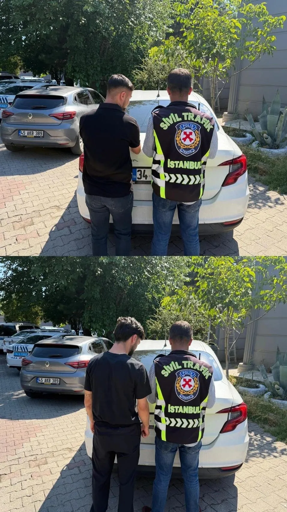 Beylikdüzü’nde trafikte dehşet saçan iki kişiye ağır ceza