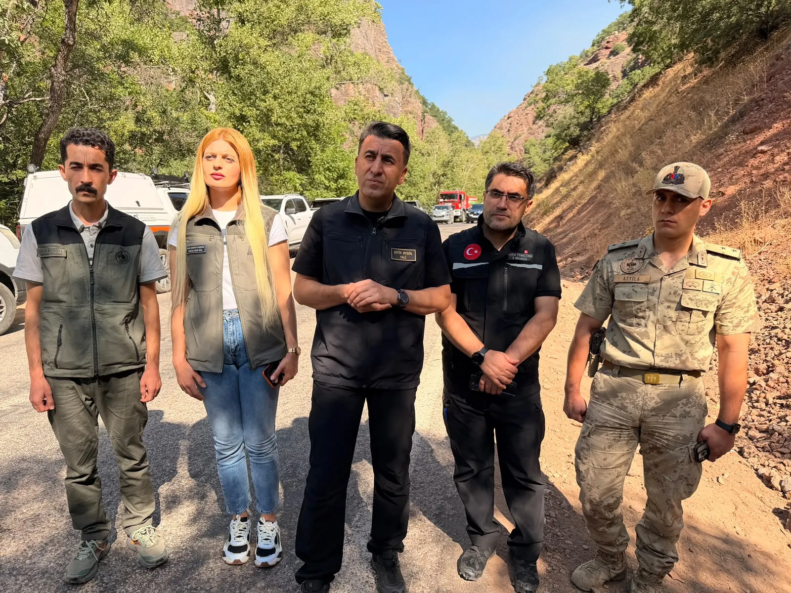 Munzur Vadisi'ndeki orman yangını söndürüldü
