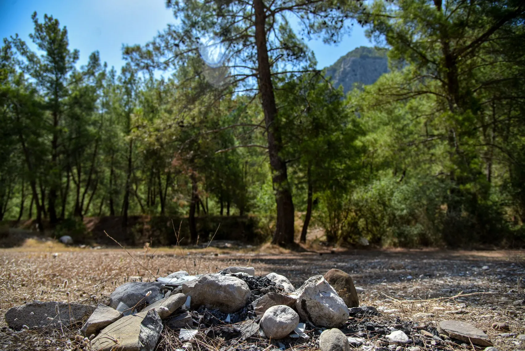 Antalya ormanlarında mangal inadı yangına davetiye çıkarıyor
