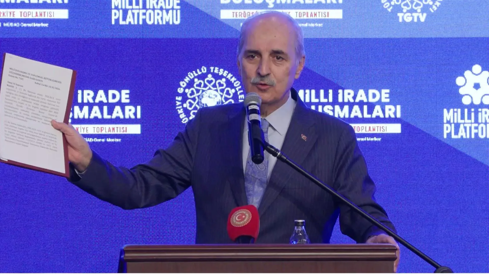 Kurtulmuş açıkladı İmralı’daki isimler yeni yasadan faydalanamayacak