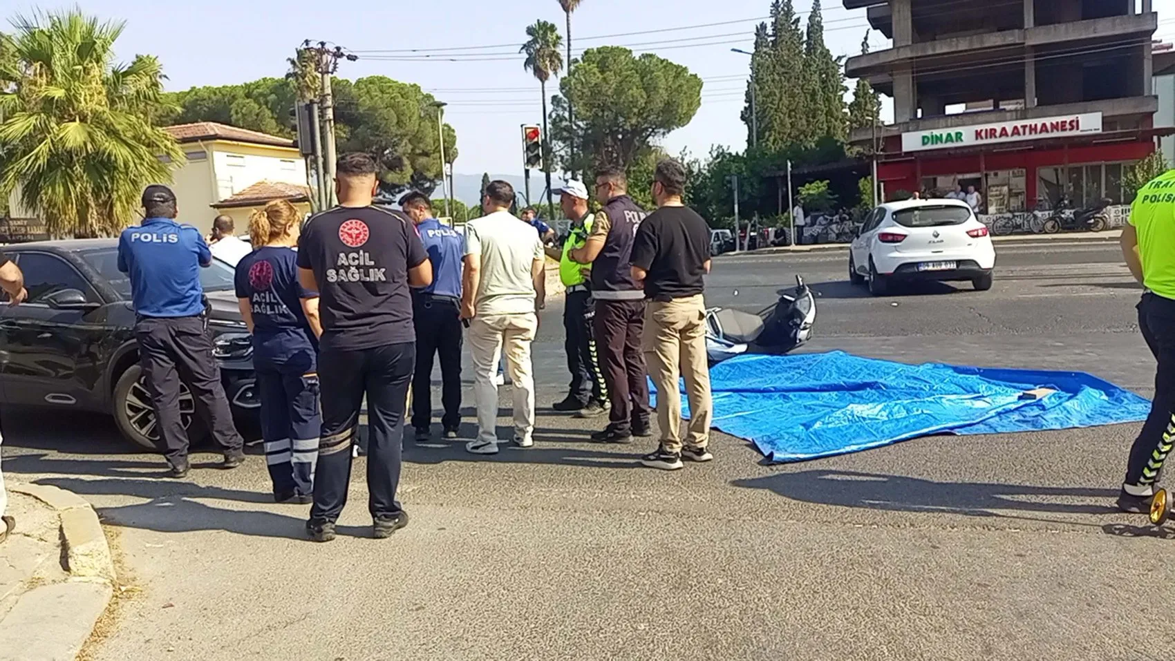 Nazilli yolunda motosiklet kazası 28 yaşındaki sürücü hayatını kaybetti