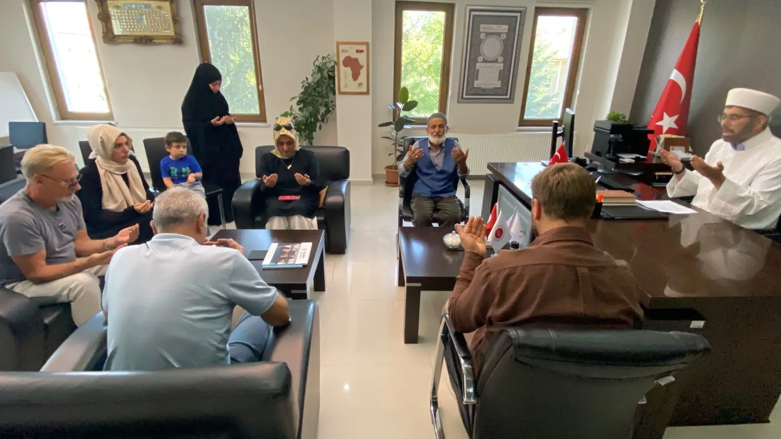 Kayseri’de bir Alman İslamiyet’i seçti