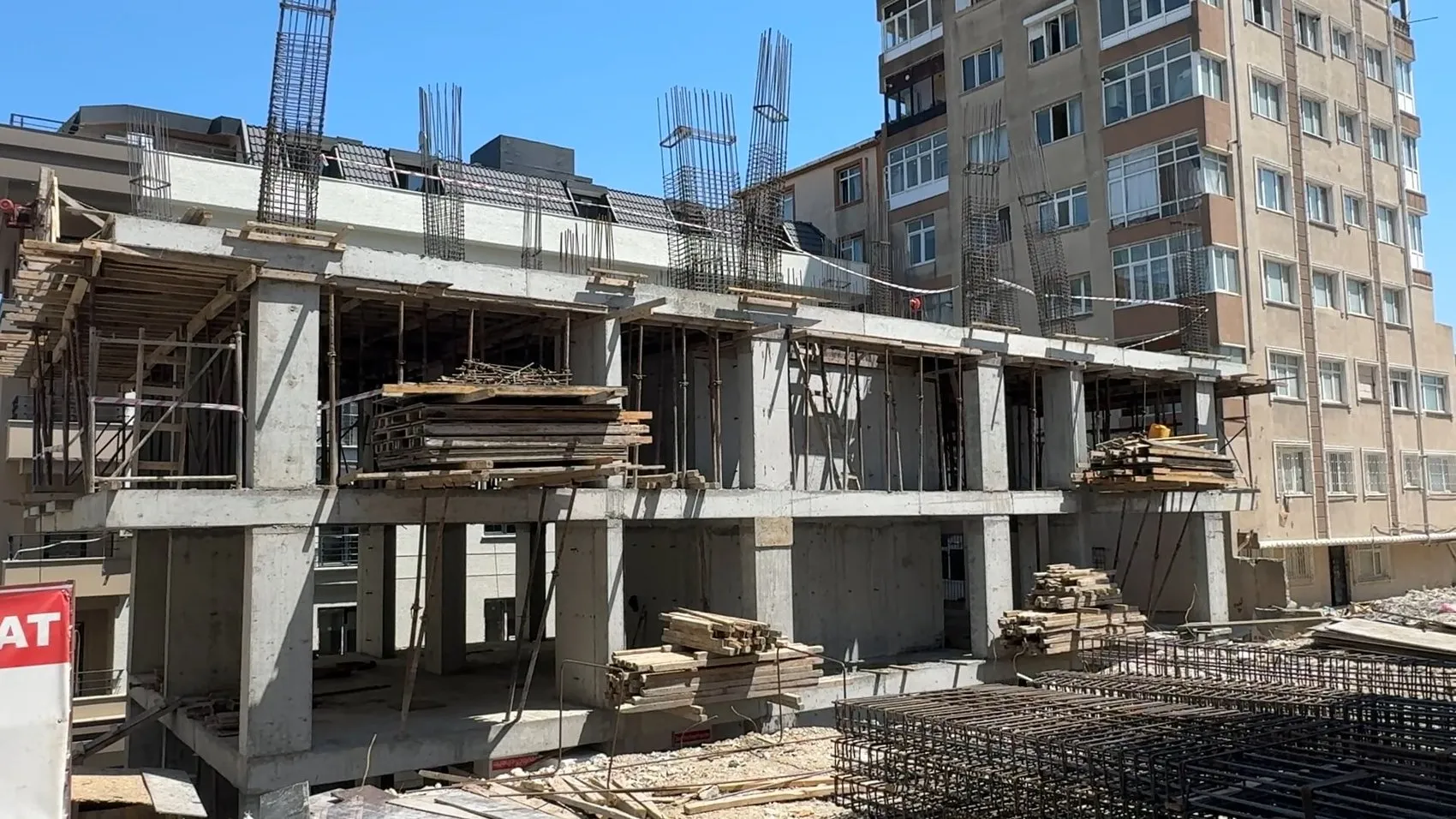 Avcılar'da inşaat faciası 71 yaşındaki işçi hayatını kaybetti