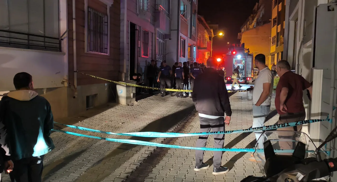 Tokat'ta apartman dairesinde yangın paniği