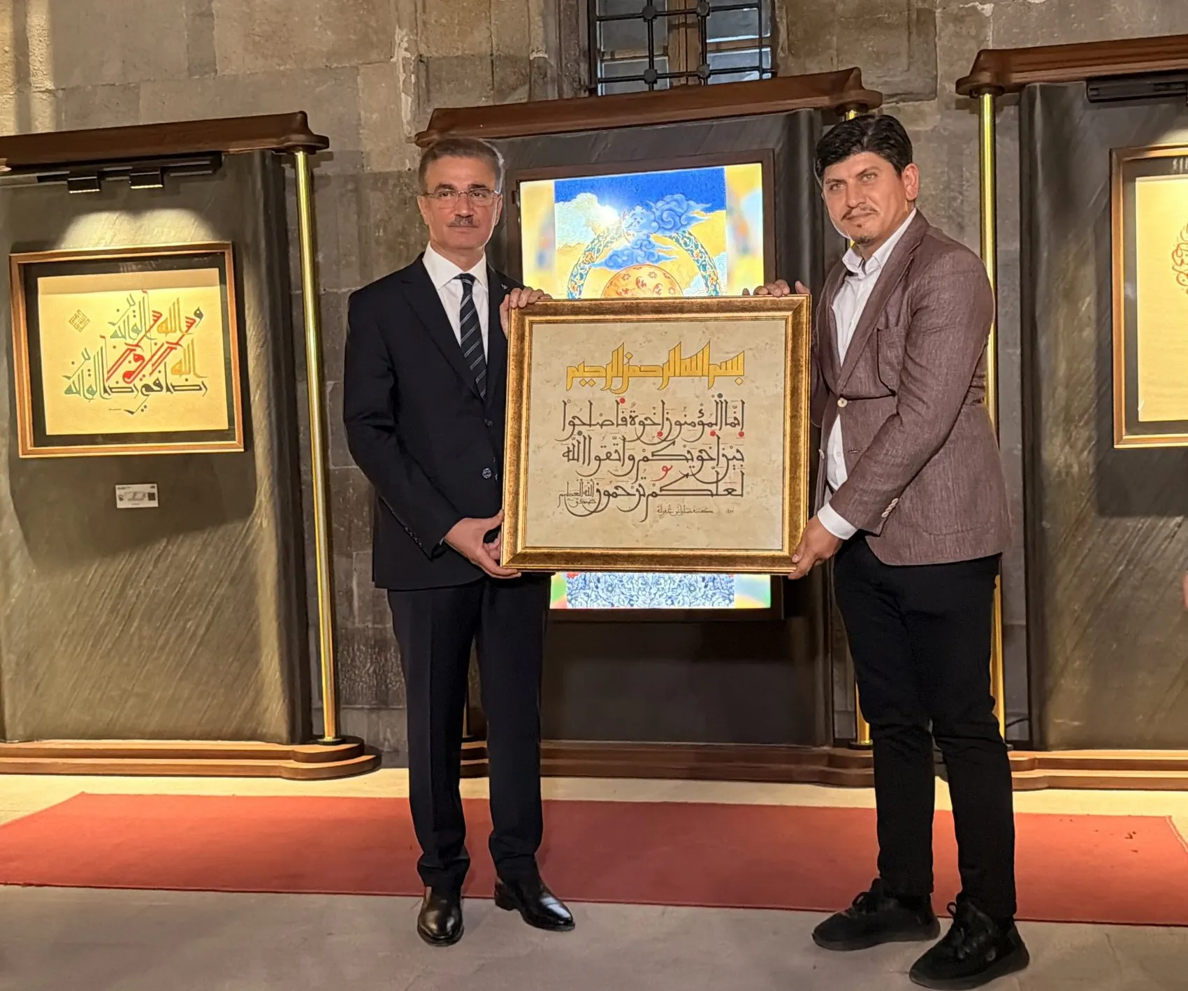 Erzurum’da yedi asırlık medresede İslam sanatları rüzgarı