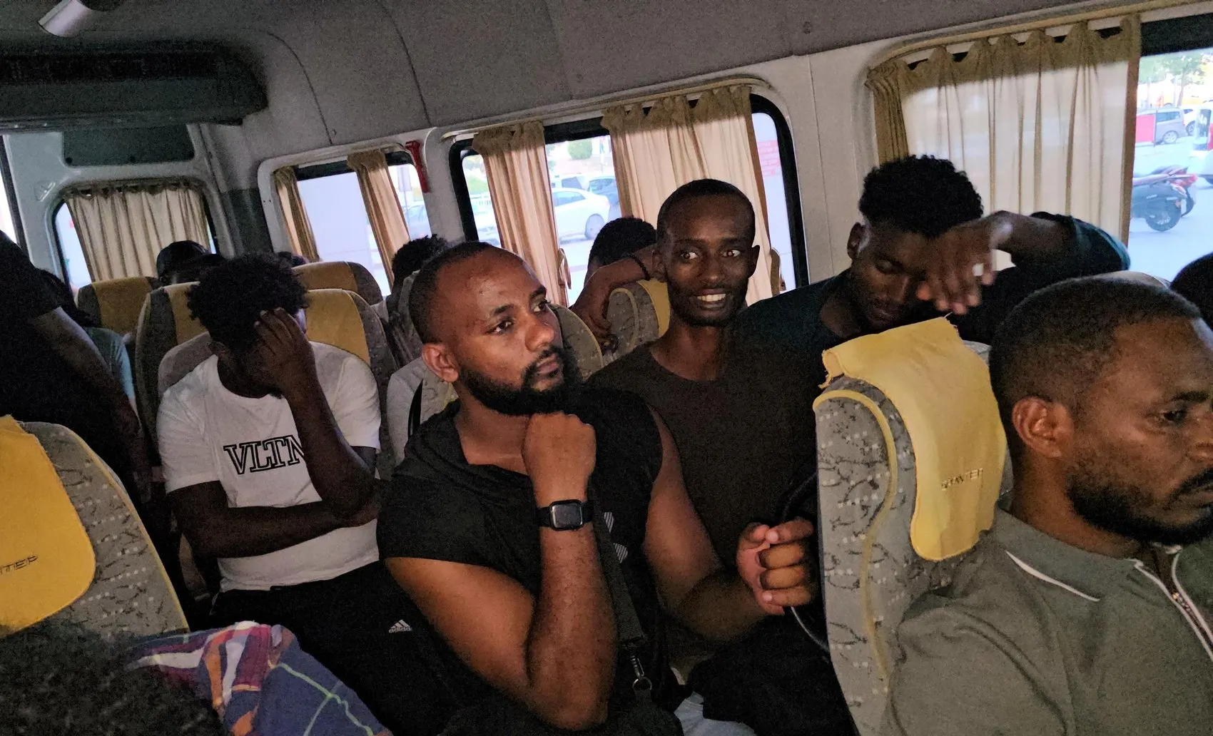 Minibüste 19 Etiyopyalı göçmen yakalandı, sürücü gözaltında