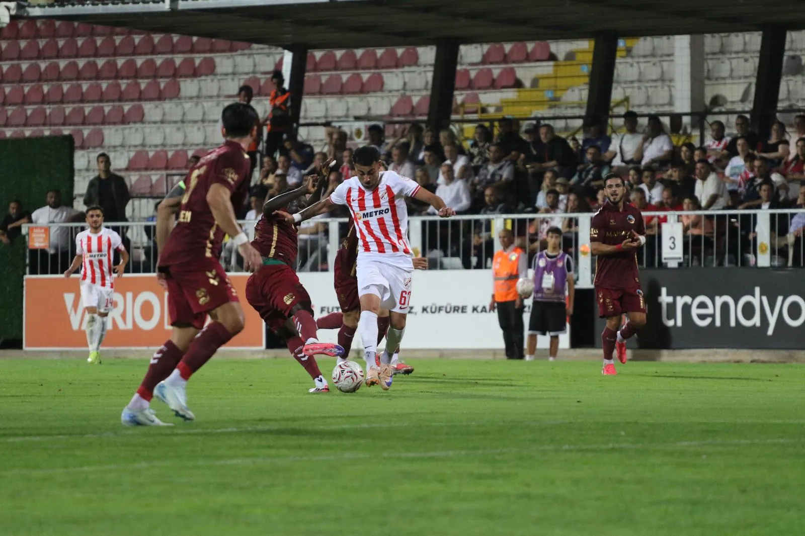 Boluspor kendi evinde Mardin'e 3-0 boyun eğdi