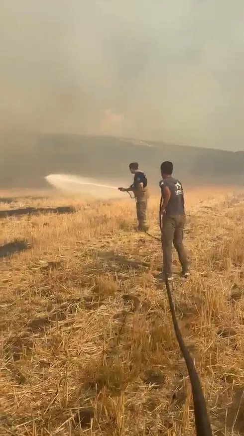 Yangına bir destek de hayvanseverlerden