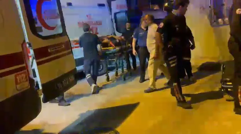 Bursa'da acil ihbara giden polis motosikleti kaza yaptı