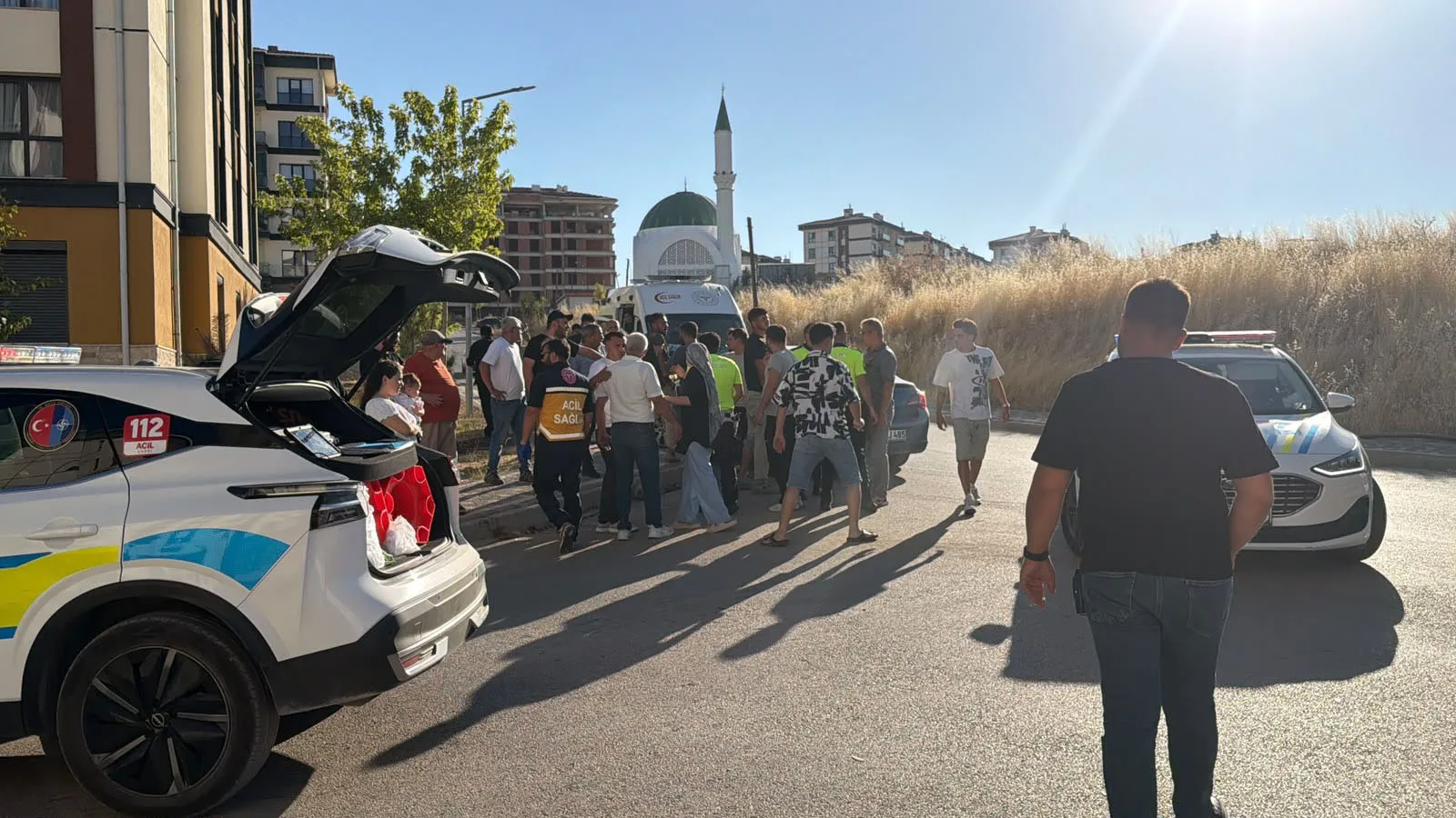 Eskişehir’de trafik kazası sonrası gergin anlar yaşandı