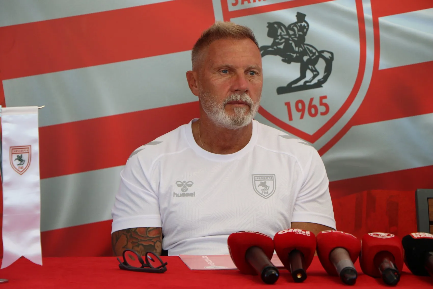 Samsunspor Teknik Direktörü Fink yeni sezon hedefini koydu