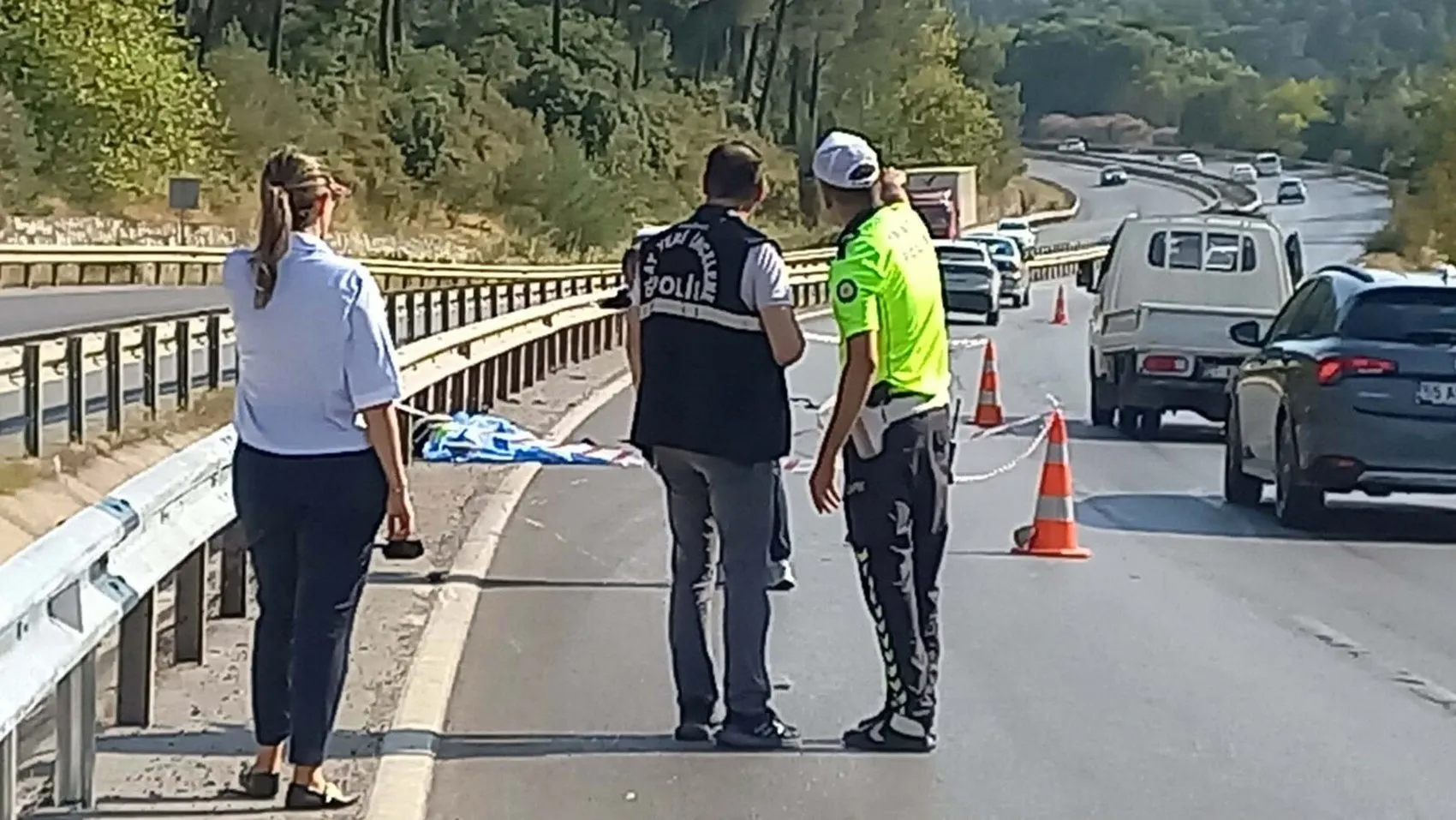 Manisa’da motosiklet kazası Bir kişi hayatını kaybetti