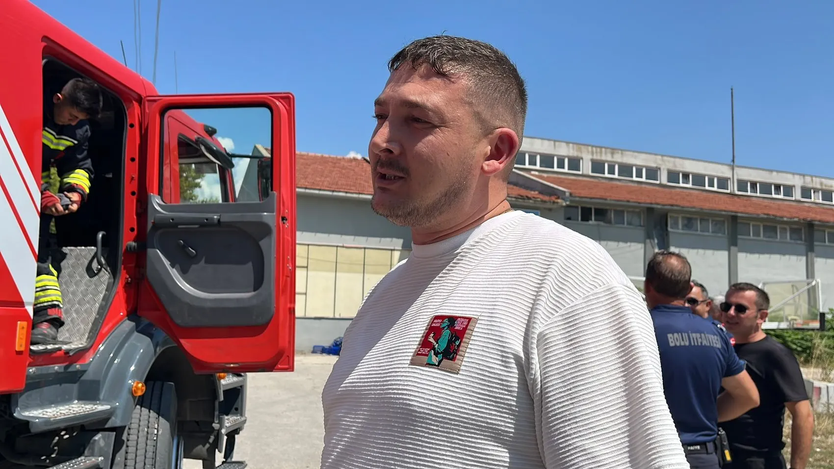 Bolu'da mantar tesisindeki duman itfaiyeyi harekete geçirdi